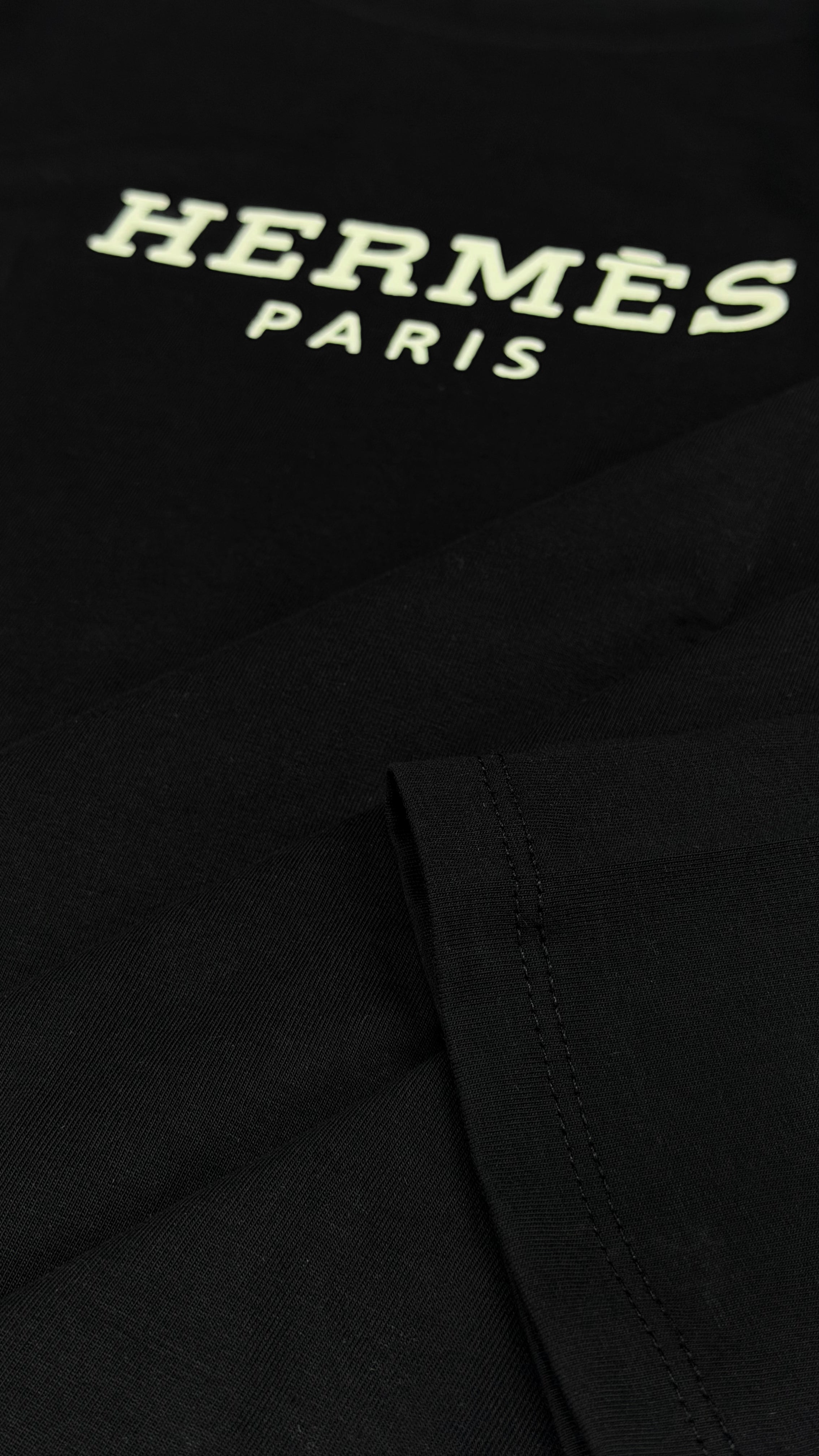 Black Hermes shirt